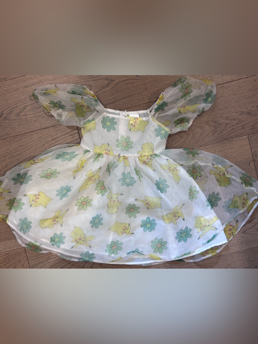 Pokemon Pikachu Dress Size 8 Girls